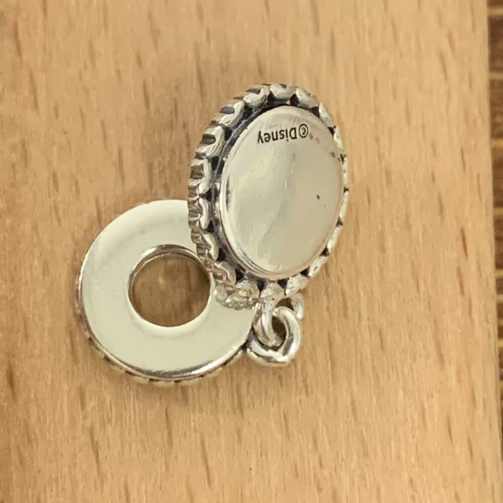 Pandora Disney Wish Cruise Line Wish Inaugural Charm, S925 Silver Bracelets - Picture 4 of 4